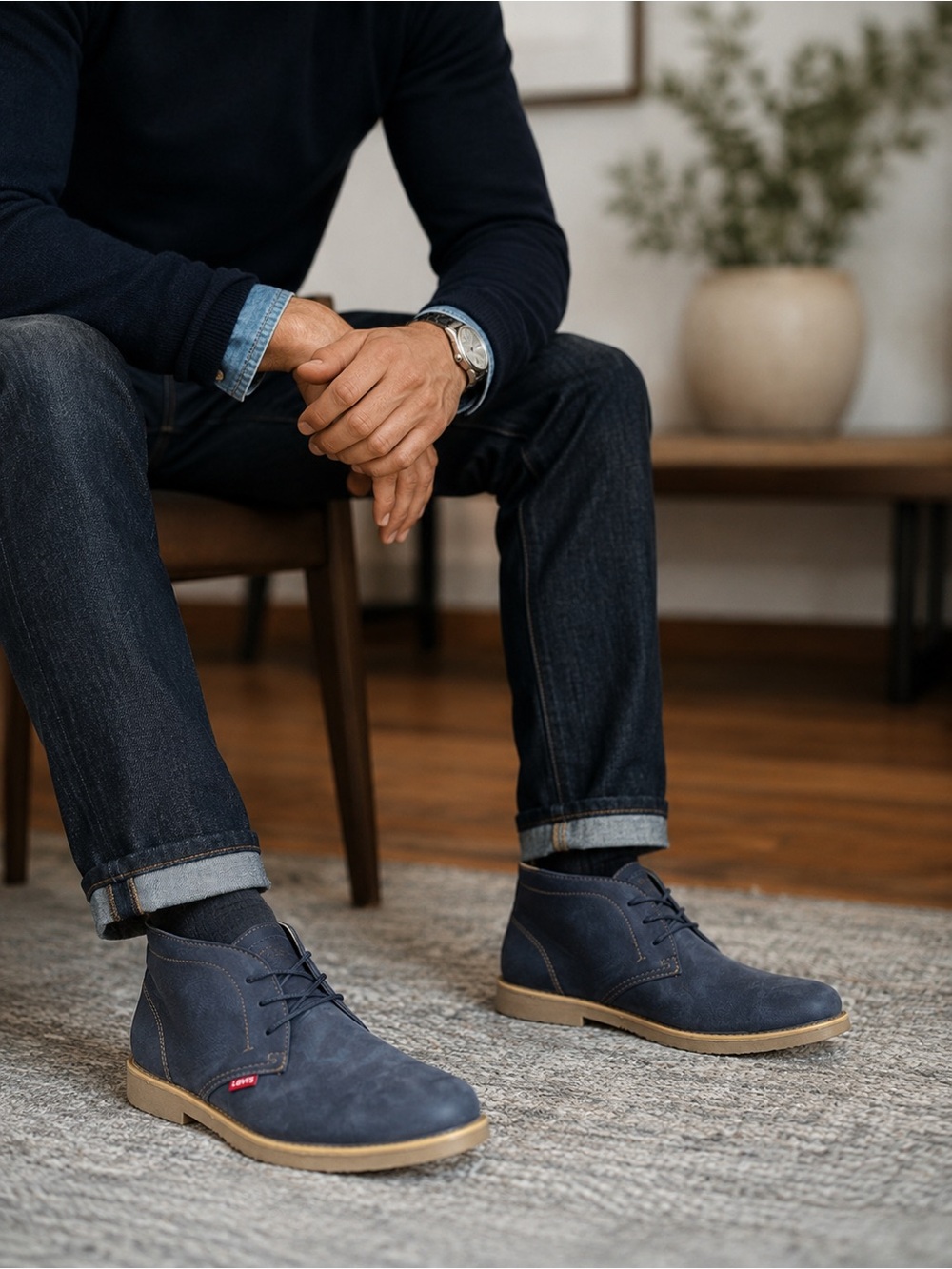 Men’s Levi Boots.